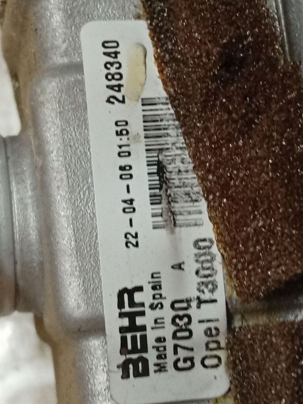 248340 Opel Zafira 2006 Salona sildītāja radiators - Thumbnail 5