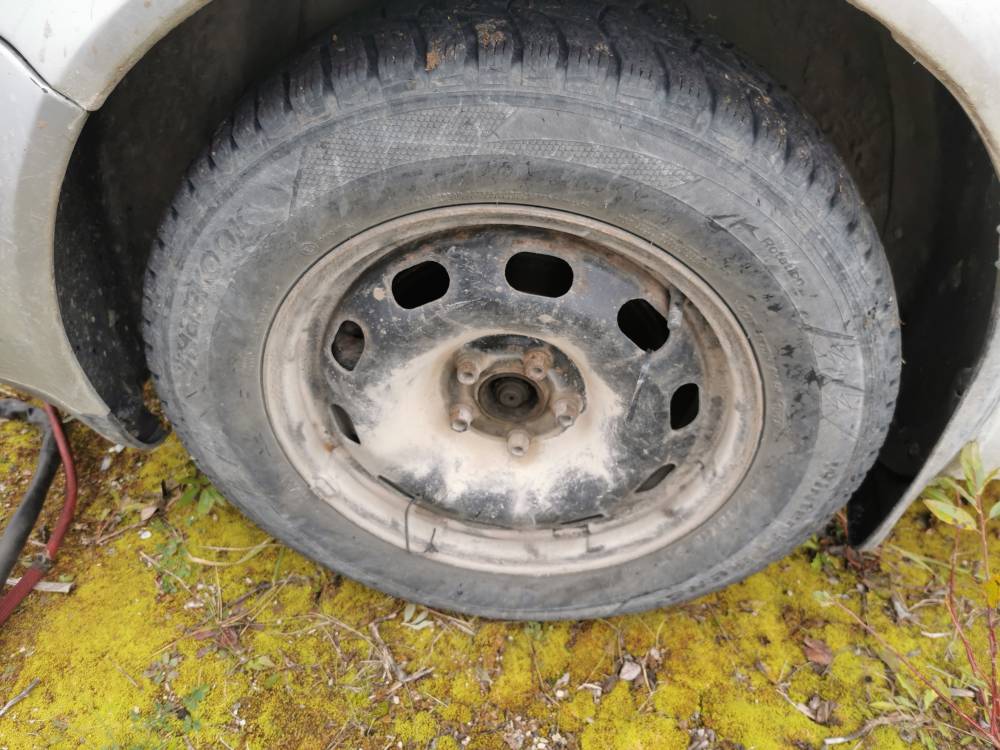 5X100 Volkswagen Bora 2002 Teräsvanne Kokoonpano R15 - Thumbnail 4