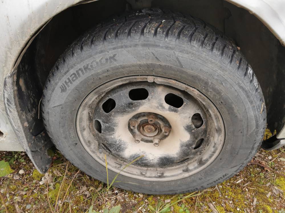 5X100 Volkswagen Bora 2002 Teräsvanne Kokoonpano R15