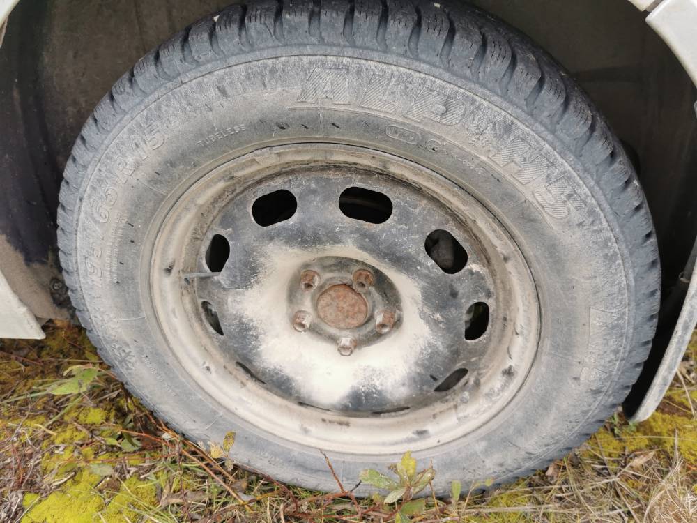 5X100 Volkswagen Bora 2002 Teräsvanne Kokoonpano R15 - Thumbnail 3