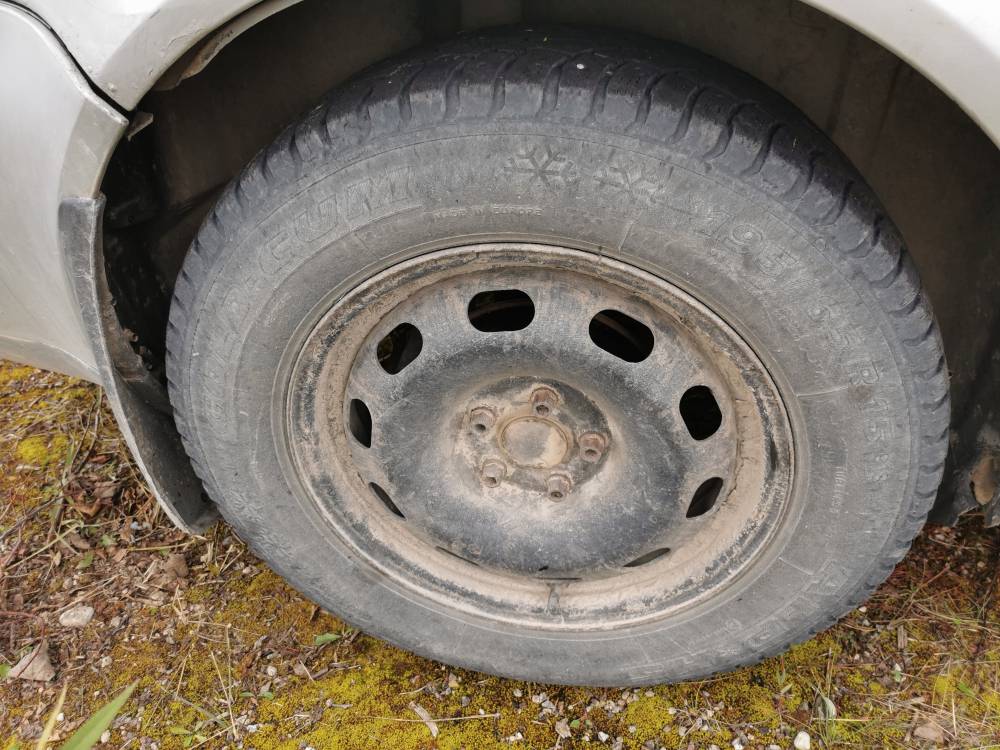 5X100 Volkswagen Bora 2002 Teräsvanne Kokoonpano R15 - Thumbnail 2