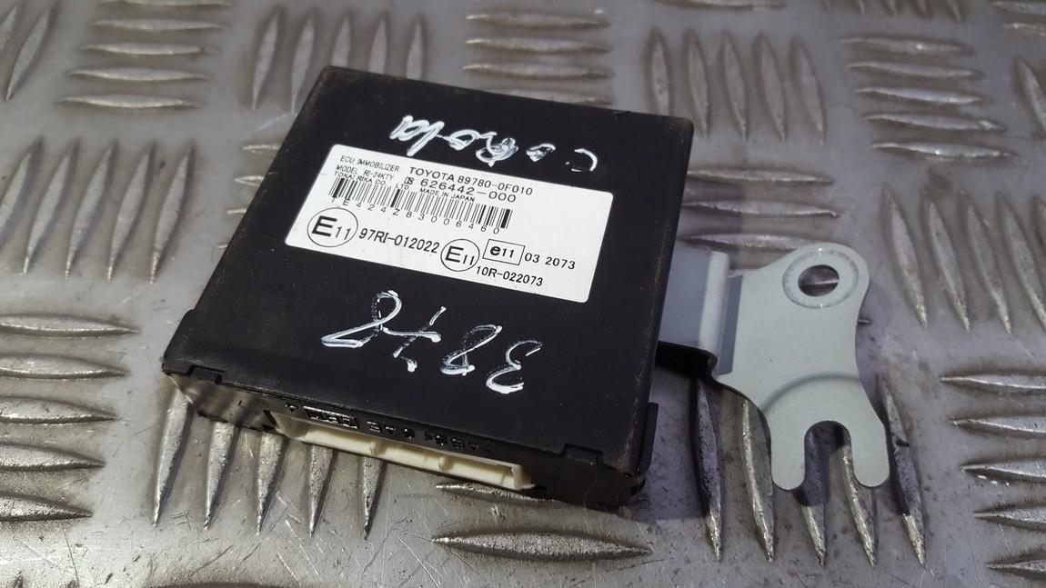 97RI012022 Toyota Corolla Verso 2008 Immobiliser ECU