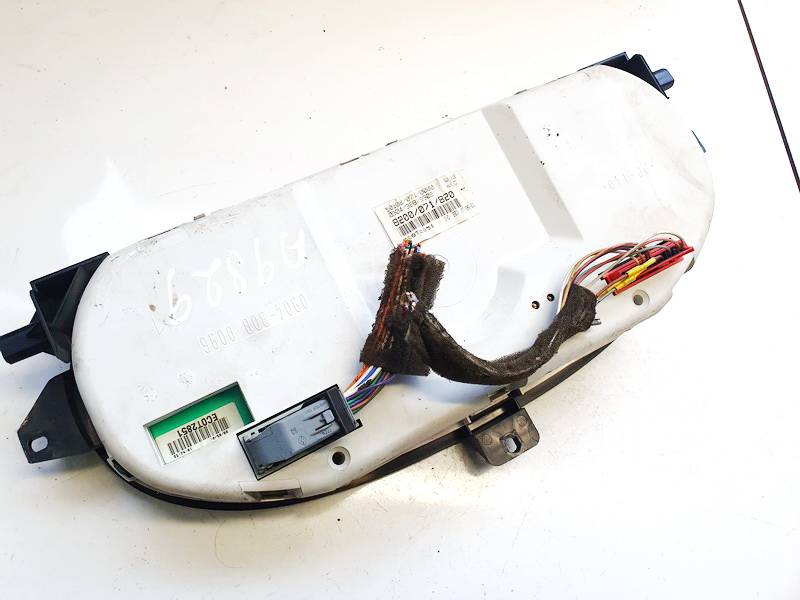8200071820 Renault Scenic 2001 Speedometers - Cockpit - Speedo Clocks Instrument - Thumbnail 2