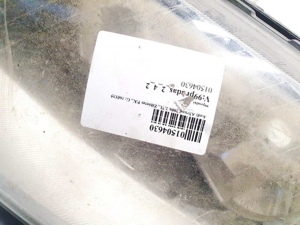 160135 Audi Allroad 2006 Headlight - FRONT LEFT - Thumbnail 2