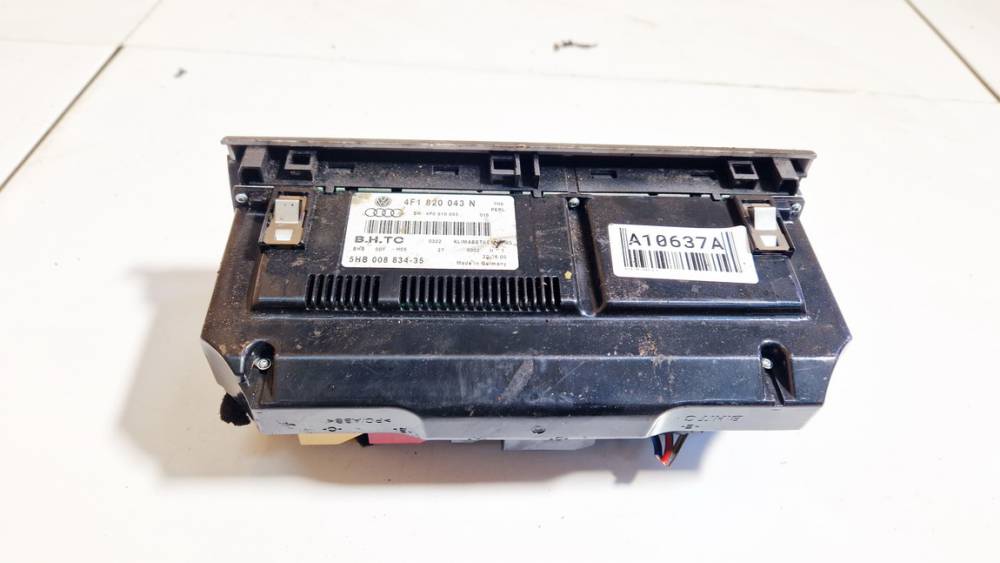 4F1820043N Audi A6 2005 Climate Control Panel (heater control switches) - Thumbnail 2