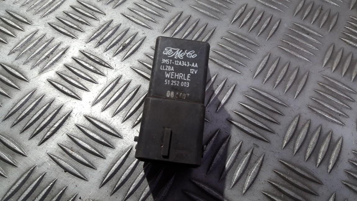 3m5t12a343aa 51252003 Glow plug relay Ford Fiesta 2003 1.4L