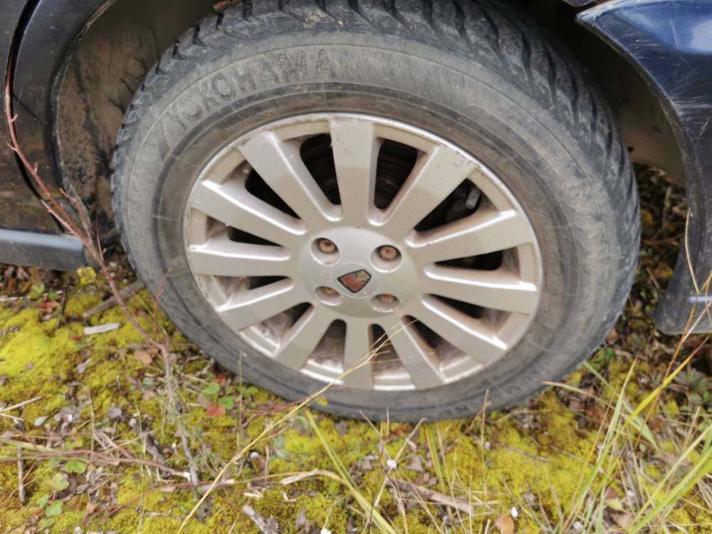 4X100 Rover 45 2004 Komplet Kół Zimowych R15 - Thumbnail 2