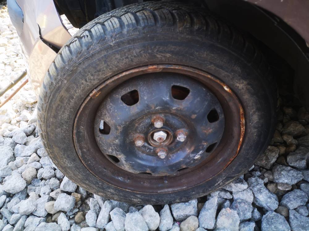 4X100 Nissan Pixo 2010 Skardiniu ratu komplektas R14 - Thumbnail 4