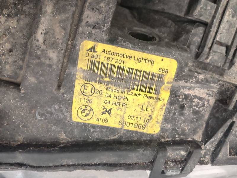 0301187201 BMW 3-Series 2002 Headlight - FRONT LEFT - Thumbnail 3