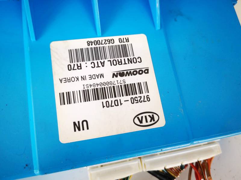 972501D701 Kia Carens 2007 Klimata vadības panelis (sildītāja vadības slēdži) - Thumbnail 3