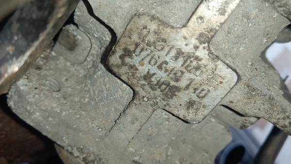 038131513AD Volkswagen Golf 2004 EGR Cooler (exhaust gas cooler) - Thumbnail 5