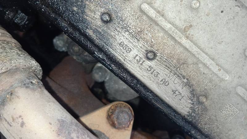 038131513AD Volkswagen Golf 2004 EGR Cooler (exhaust gas cooler) - Thumbnail 4