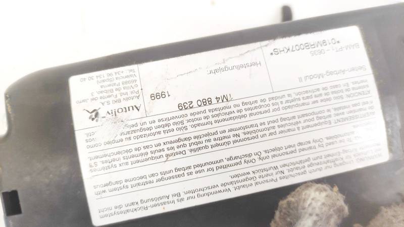 1M4880239 Seat Leon 2000 Sedynes Airbag SRS - Thumbnail 2