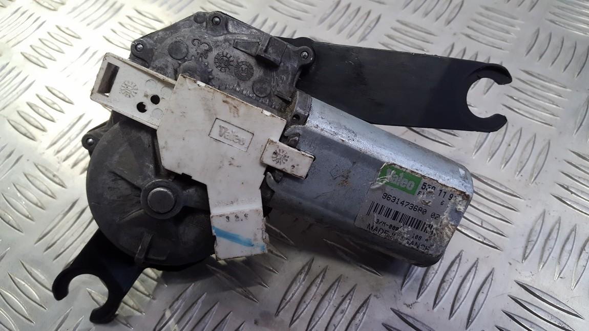 963147368002 Citroen Xsara Picasso 2000 Wiper motor (Rear Screen Wiper Engine) - REAR