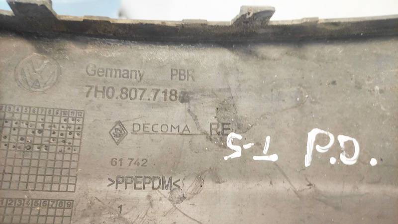 7H0807718 Volkswagen Transporter 2004 baguette pare-chocs avant droite - Thumbnail 3