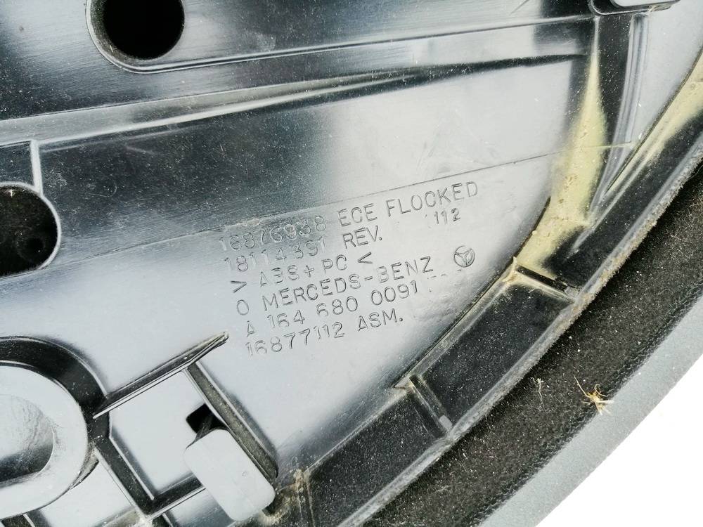 A1646800091 Mercedes-Benz ML-CLASS 2006 Handschuhfach - Thumbnail 3