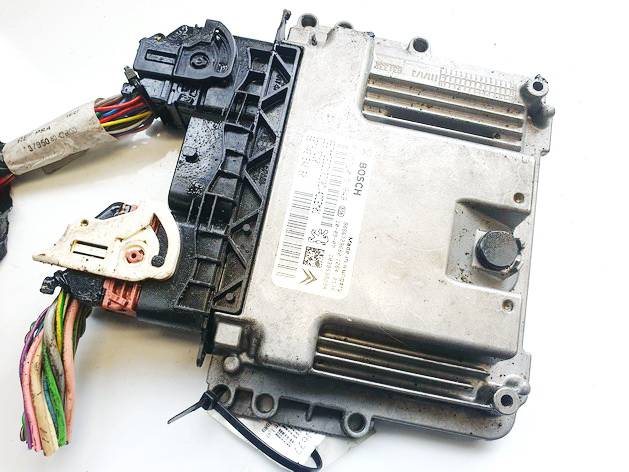 9674254080 Peugeot 207 2010 ECU Engine Computer (Engine Control Unit) - Thumbnail 2