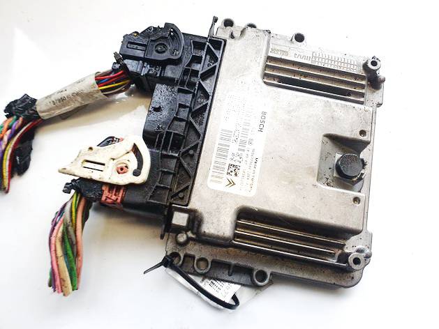 9674254080 Peugeot 207 2010 ECU Engine Computer (Engine Control Unit)