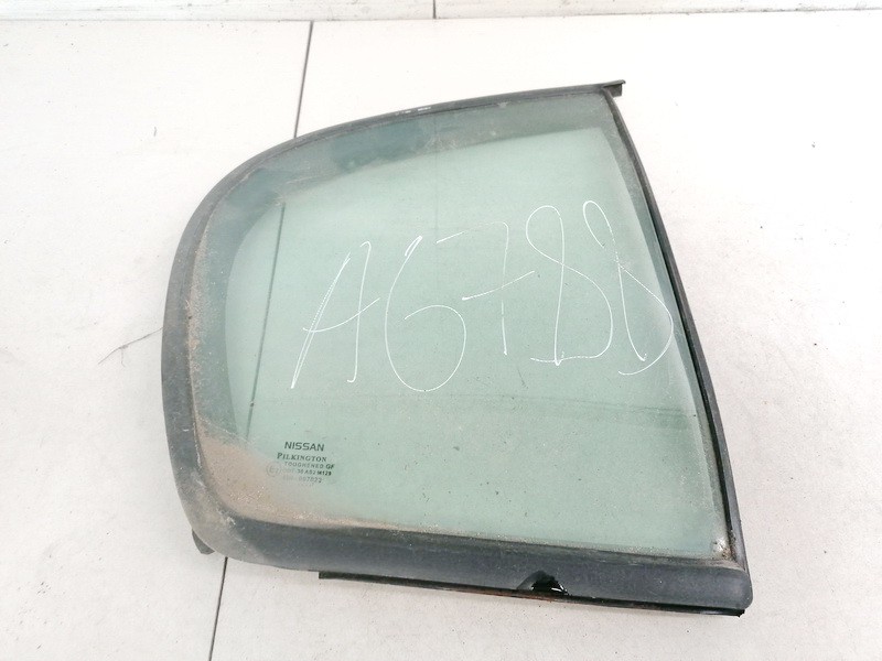 Nissan Almera 2004 Quarter glass - REAR RIGHT