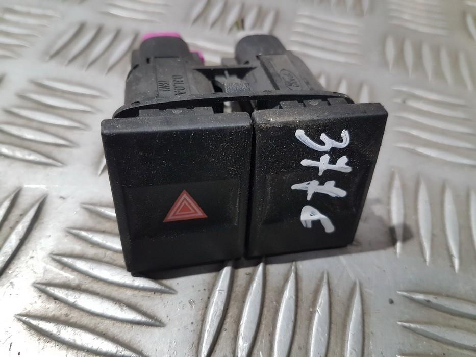 1S7T13A350BD Ford Mondeo 2001 Schalter Mittelkonsole Warnblink Warnblinkschalter Rot