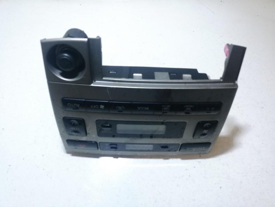 8865013030 Toyota Corolla Verso 2002 Climate Control Panel (heater ...