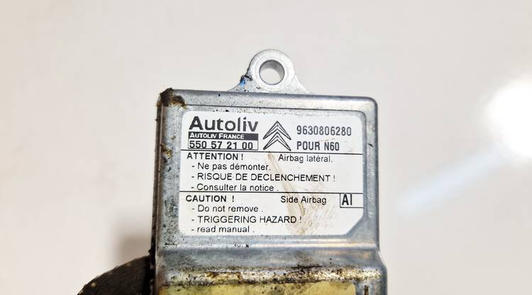 9630806280 Citroen Xsara 1998 Airbag crash sensors module - Thumbnail 2