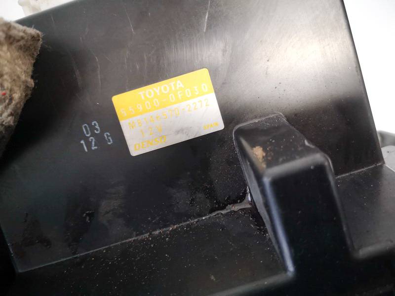 559020F010C Toyota Corolla Verso 2006 Climate Control Panel (heater control switches) - Thumbnail 4