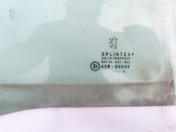 Peugeot 307 2002 Door-Drop Glass - REAR RIGHT - Thumbnail 2