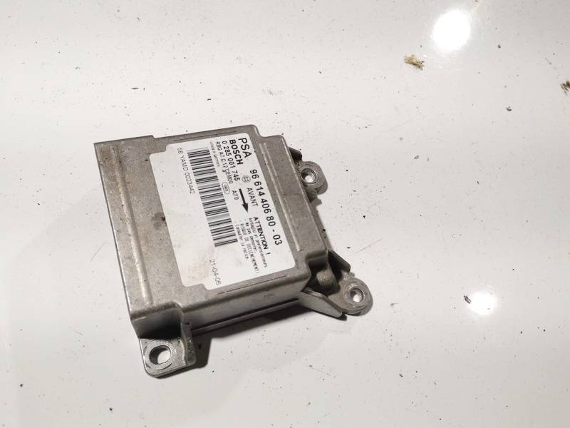 966144068003 Peugeot 207 2006 Airbag crash sensors module