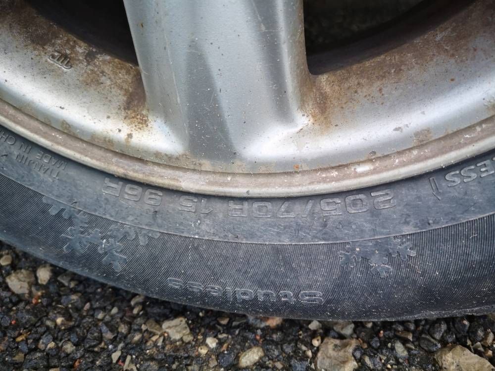 5X100 Subaru Legacy 2000 Wheels kit R15 - Thumbnail 3