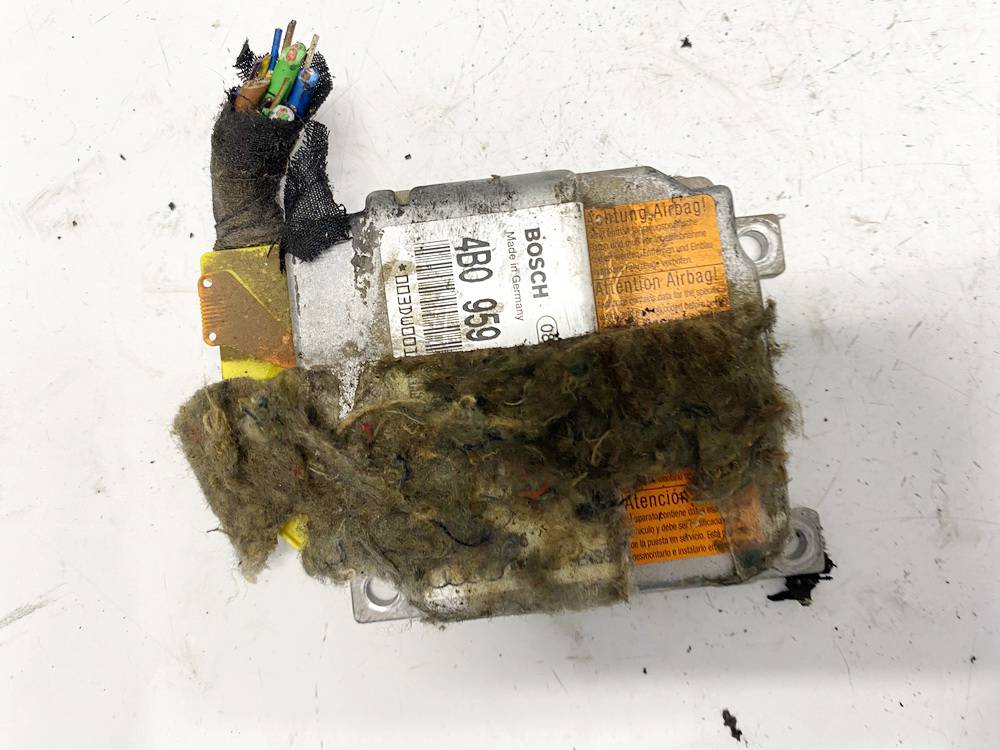 4B0959655C Audi A6 1997 SRS gaisa spilvena dators – gaisa spilvenu vadības bloks