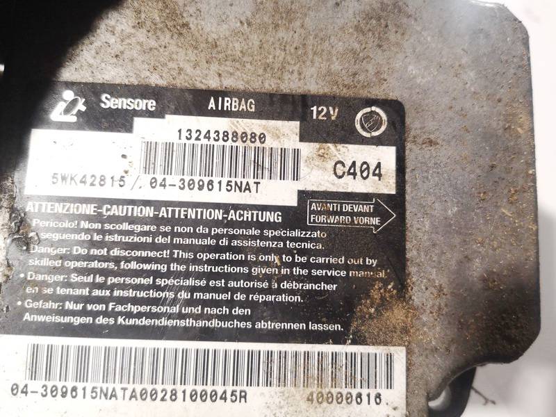 1324388080 Fiat Ducato 2000 Komputer SRS airbag – moduł sterujący poduszek powietrznych - Thumbnail 3