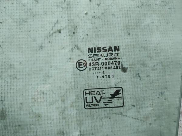 AS2 Nissan Almera Tino 2003 Seitenscheibe Fenster Seiten Scheibe Vorne Linke - Thumbnail 2