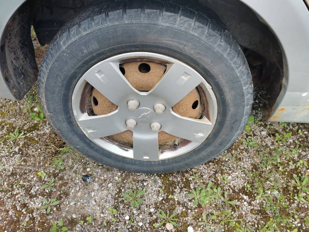 4X114.3 Chevrolet Aveo 2006 Набор оловянных колец R14 - Thumbnail 3