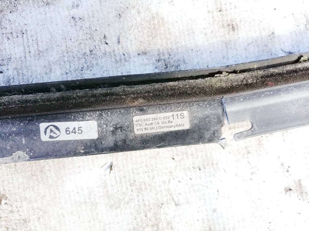 4F0853284C Audi A6 2007 Glass Trim Molding-weatherstripping - FRONT RIGHT - Thumbnail 3