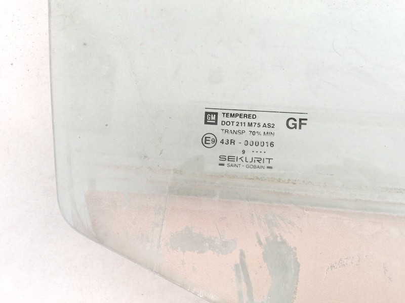 Opel Corsa 1999 Door-Drop Glass - REAR RIGHT - Thumbnail 2