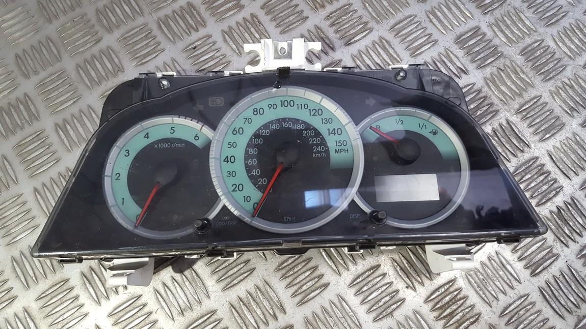 838000F082A Toyota Corolla Verso 2008 Speedometers - Cockpit - Speedo Clocks Instrument