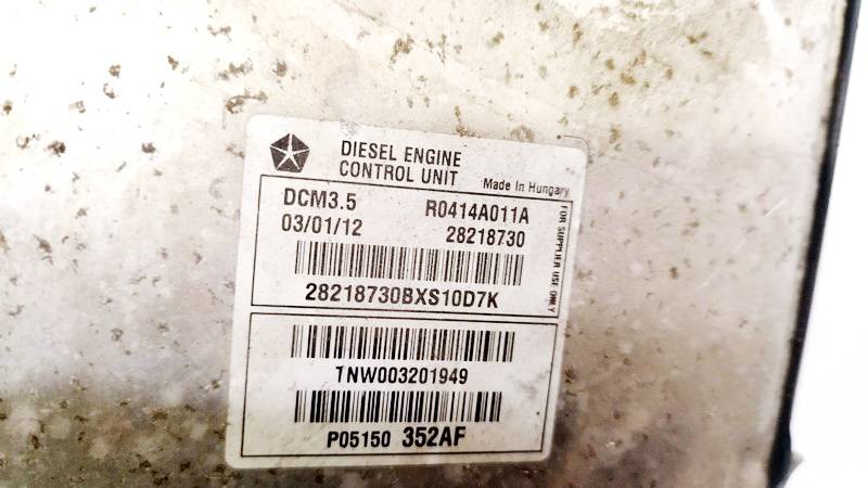 R0414A011A Jeep Compass 2012 Komputer silnika - Thumbnail 2