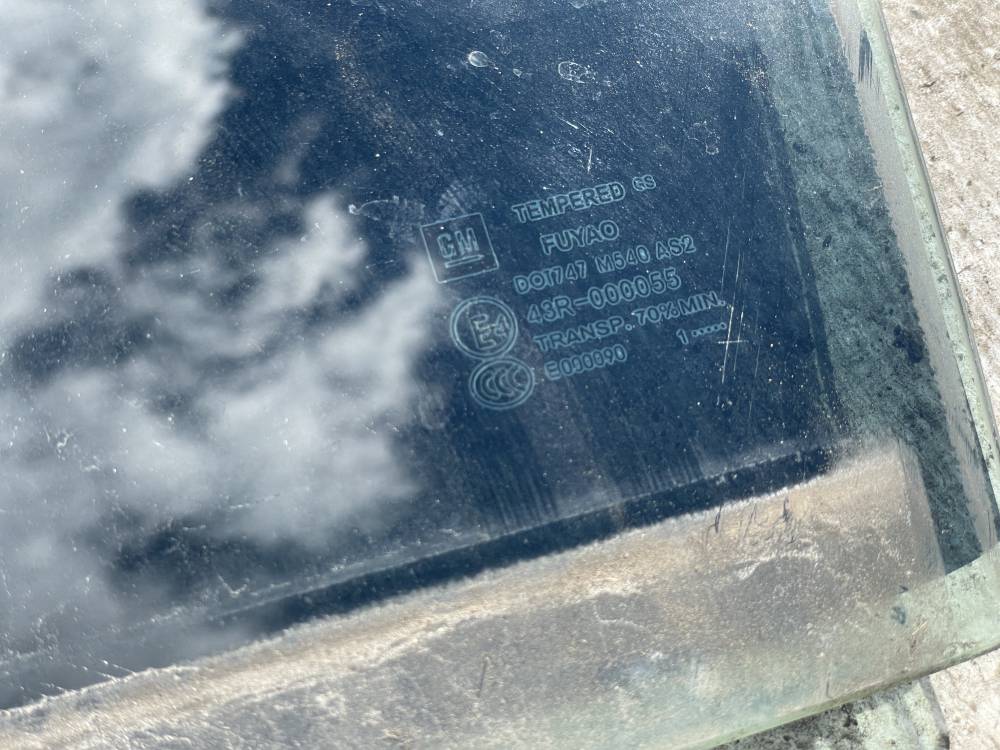 AS2 Opel Insignia 2011 Durvju stikls - AIZMUGURE PA KREISI - Thumbnail 2