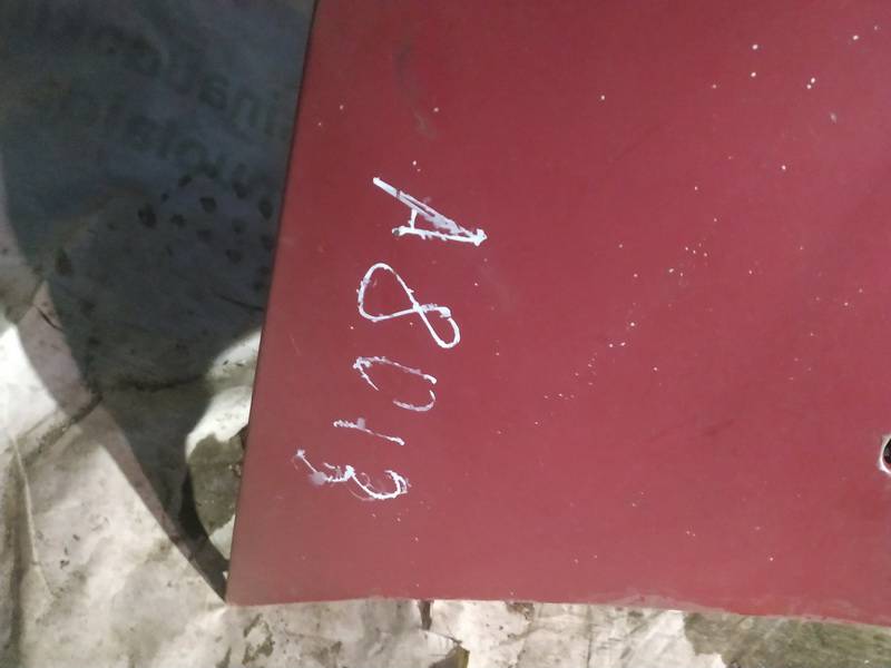 RAUDONAS Audi A2 2001 Kapotas (Variklio dangtis) - Thumbnail 3