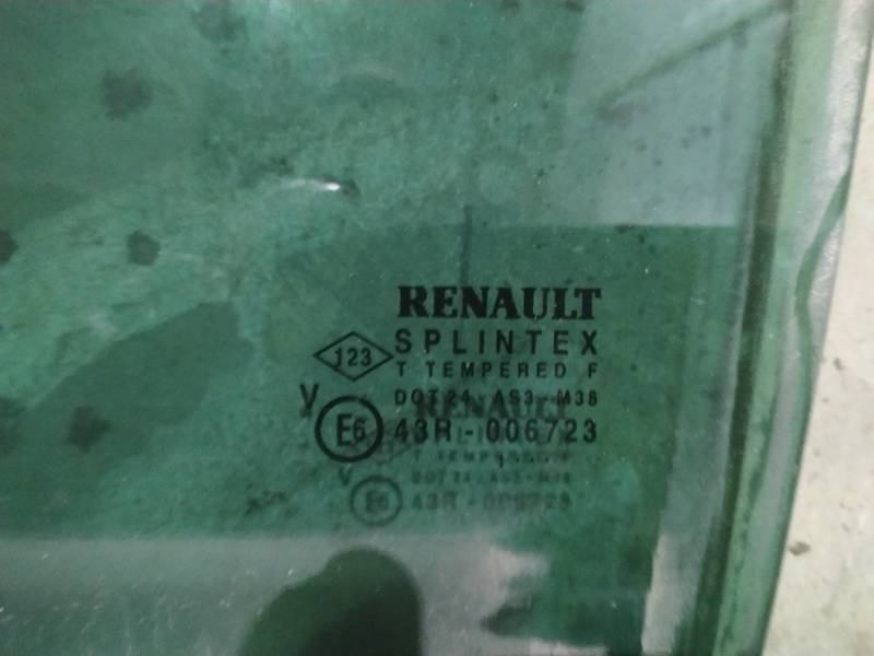 AS3 Renault Scenic 2002 Door-Drop Glass - REAR LEFT - Thumbnail 2