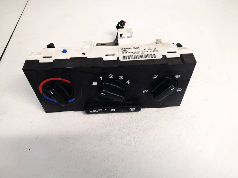 564167 Opel Astra 2004 MANDO CLIMATIZADOR