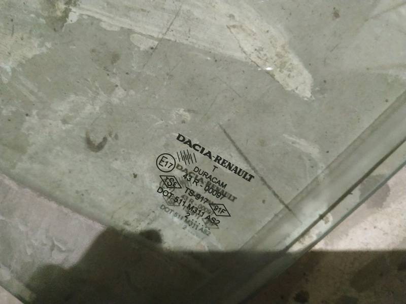 AS2 Dacia Logan 2012 Szyba drzwi - PRZEDNIE LEWE - Thumbnail 2