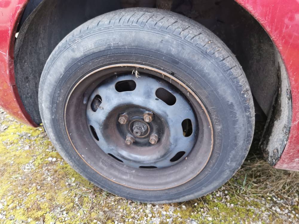 4X100 Nissan Micra 2013 Komplet stalowych felg R14 - Thumbnail 3