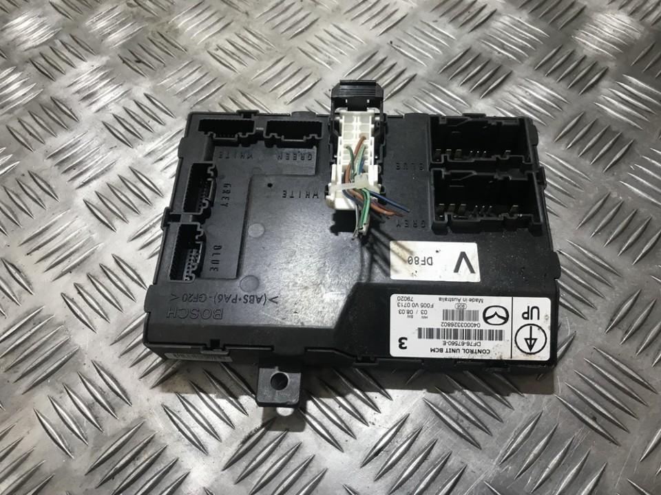 DF7667560E Mazda 2 2008 MÓDULO DE CONFORT-CONVENIENCIA