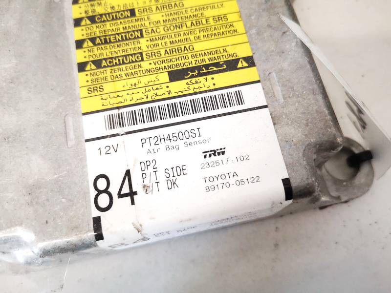 8917005122 Toyota Avensis 2005 srs-turvatyynyn tietokone – turvatyynyn ohjausyksikkö - Thumbnail 2