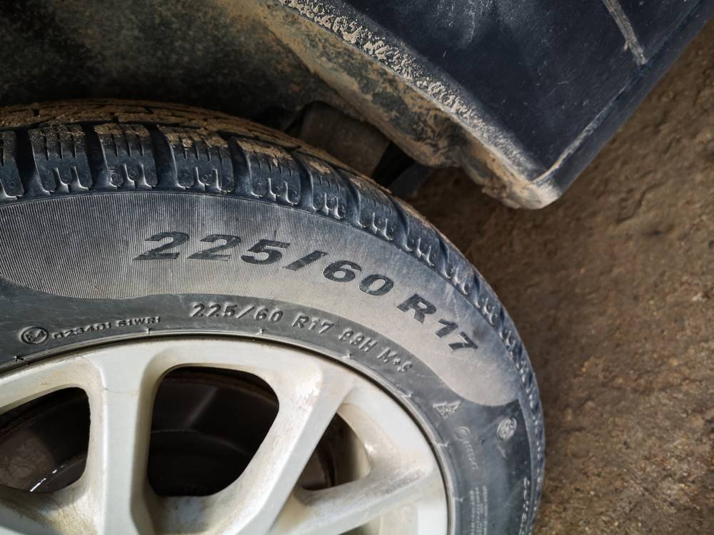 5X110 Jeep Cherokee 2015 Jeu de roues pluie R17 - Thumbnail 6