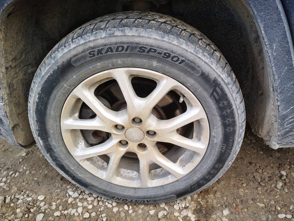 5X110 Jeep Cherokee 2015 Jeu de roues pluie R17 - Thumbnail 2