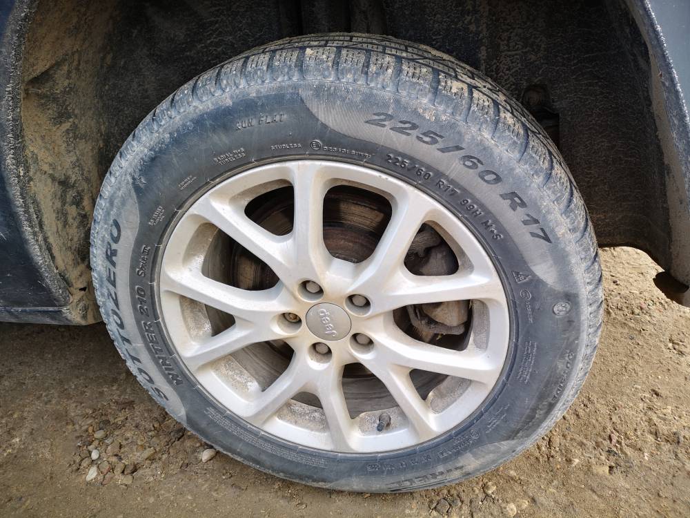 5X110 Jeep Cherokee 2015 Jeu de roues pluie R17 - Thumbnail 3