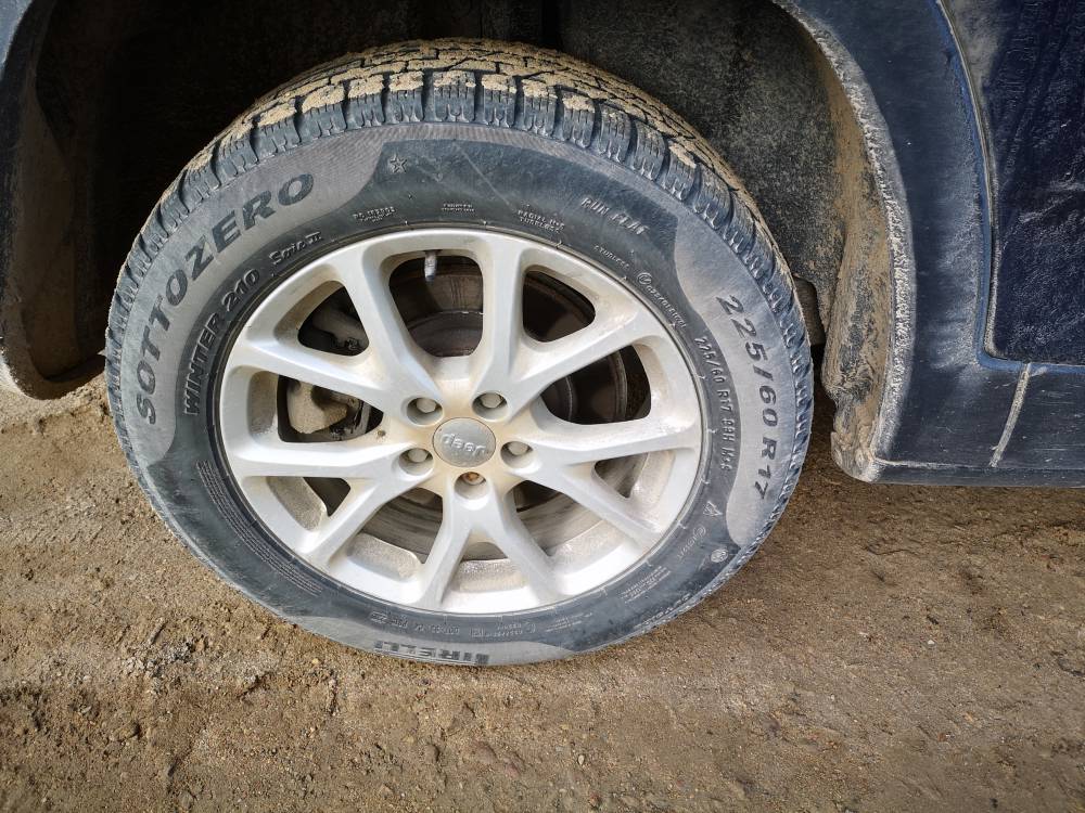 5X110 Jeep Cherokee 2015 Jeu de roues pluie R17 - Thumbnail 4